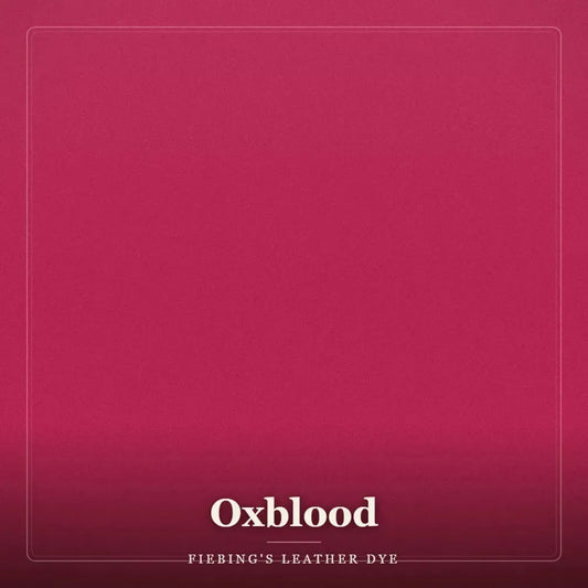 Fiebing's Leather Dye - Oxblood leerverf - 118 ml – CraftPoint
