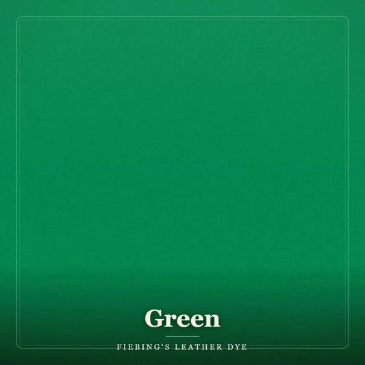 Fiebing's Leather Dye - Groene leerverf - 118 ml – CraftPoint
