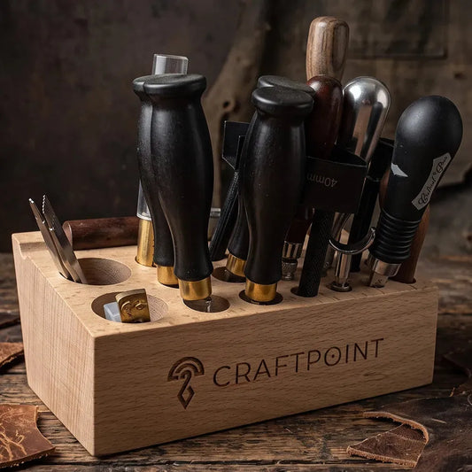 Gereedschapshouder voor leerbewerking CraftPoint - 24 gaten – CraftPoint