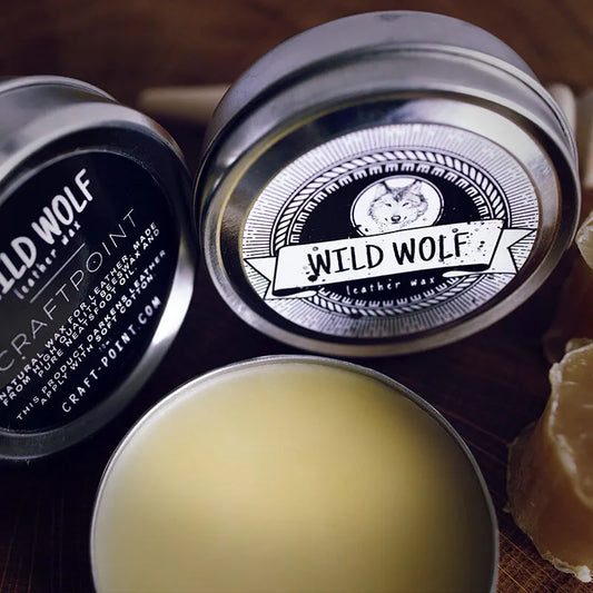 Wild Wolf Leather Wax - Natuurlijke leerwas - 50 ml – CraftPoint