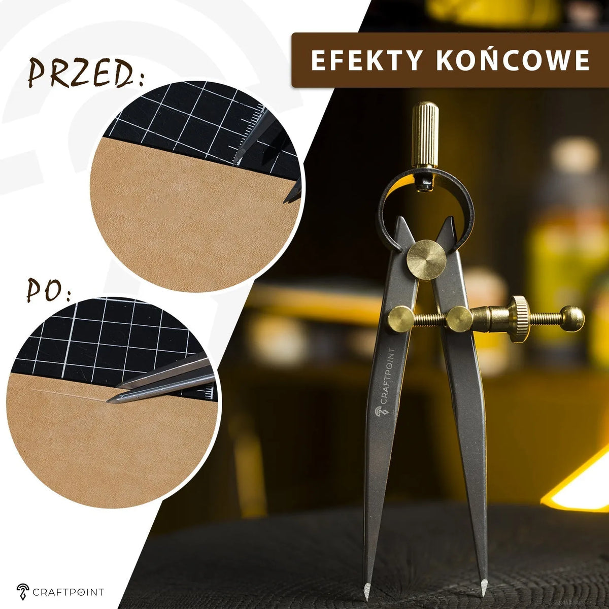 Aftekenpasser CraftPoint - 150 mm – CraftPoint