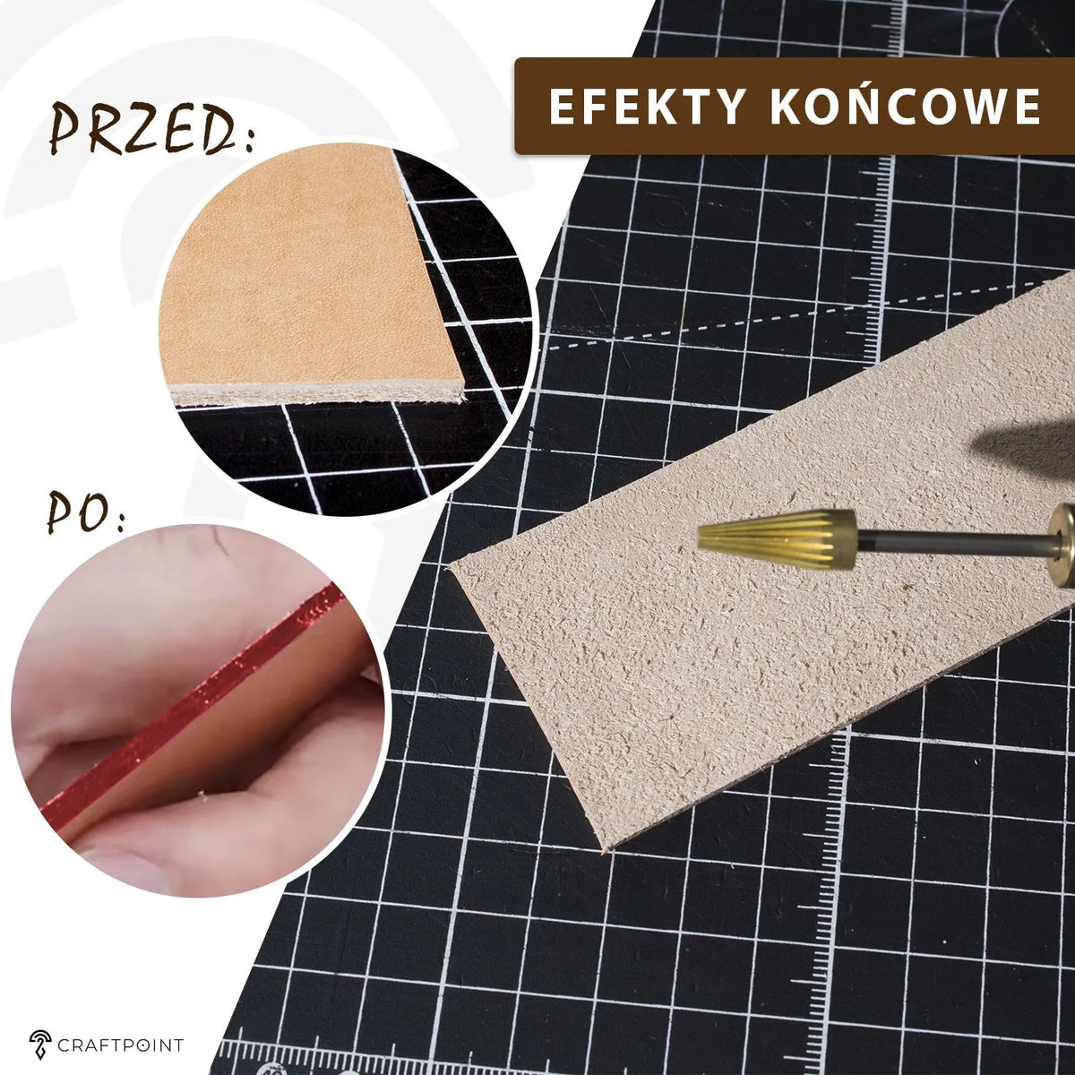 Kantenverfpen voor leer – CraftPoint
