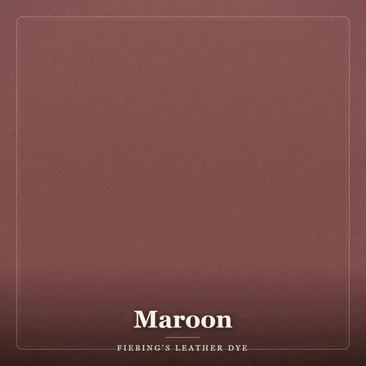 Fiebing's Leather Dye - Maroon leerverf - 118 ml – CraftPoint