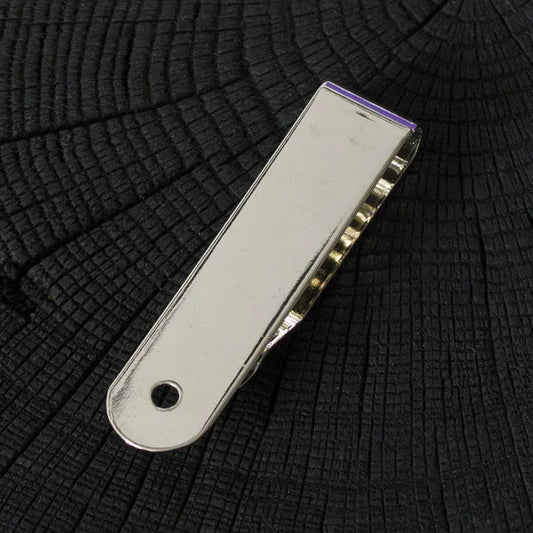 Riemclip - zilver, langwerpig – CraftPoint