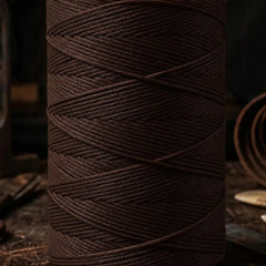 Slam gewaxt garen - bruin/Marrone - 20 m – CraftPoint