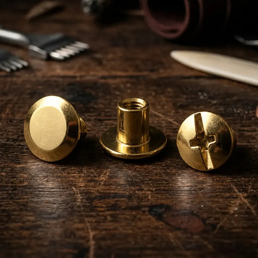 Boekschroeven 10/6 mm - goud – CraftPoint