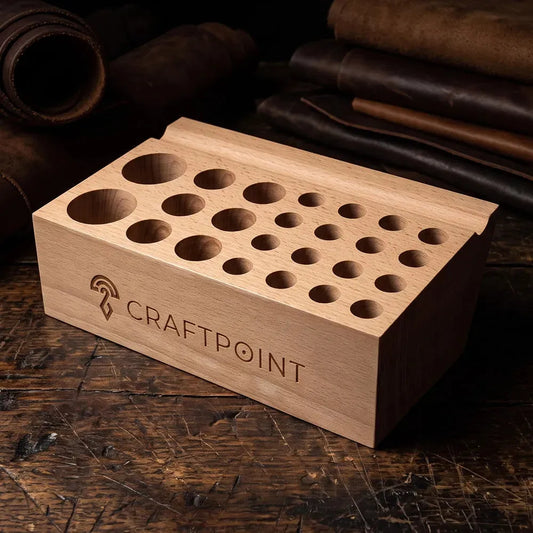 Gereedschapshouder voor leerbewerking CraftPoint - 24 gaten – CraftPoint