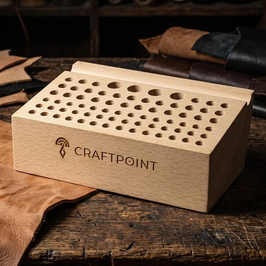 Gereedschapshouder voor leerbewerking CraftPoint - 76 gaten – CraftPoint