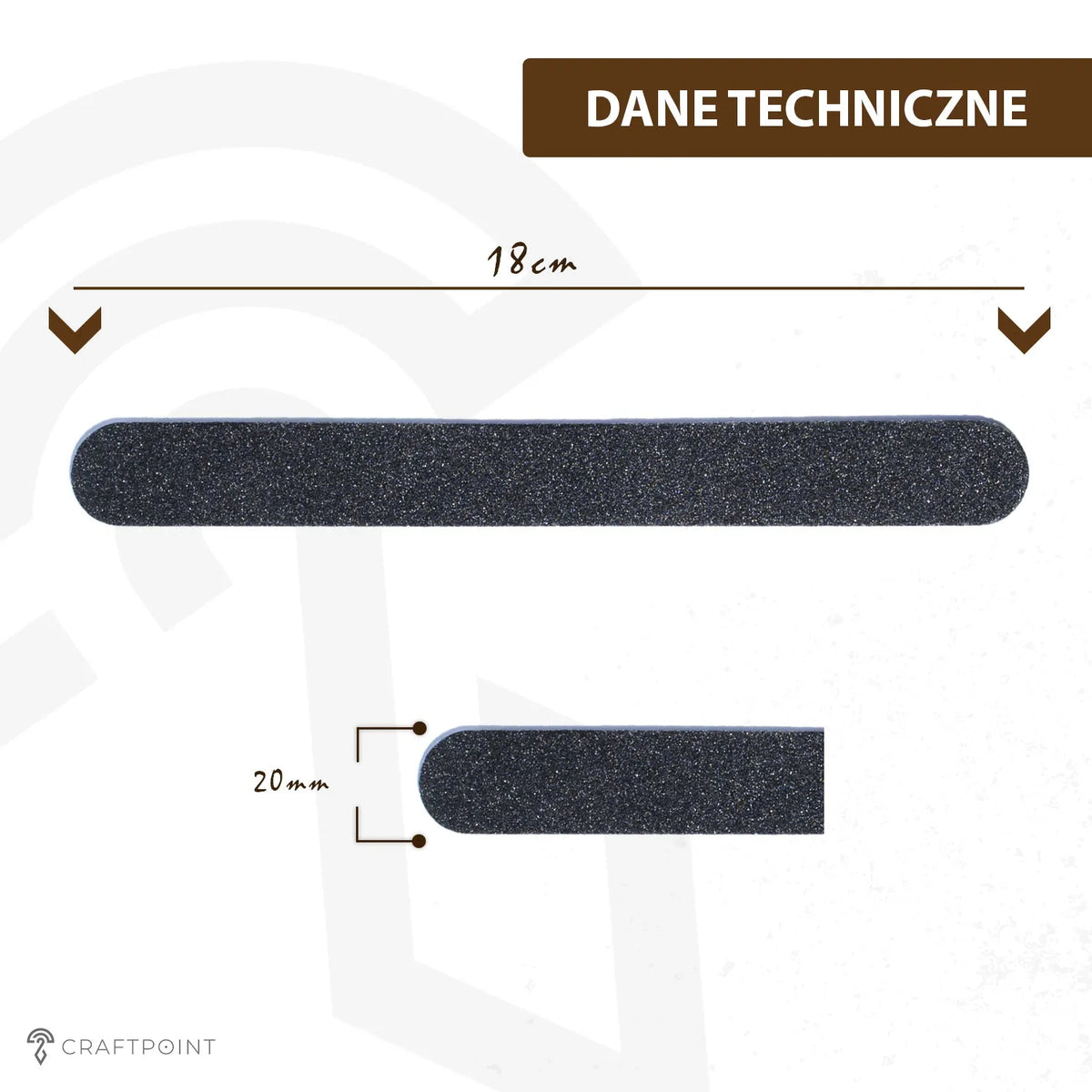 Schuurstaafjes voor leerranden – CraftPoint