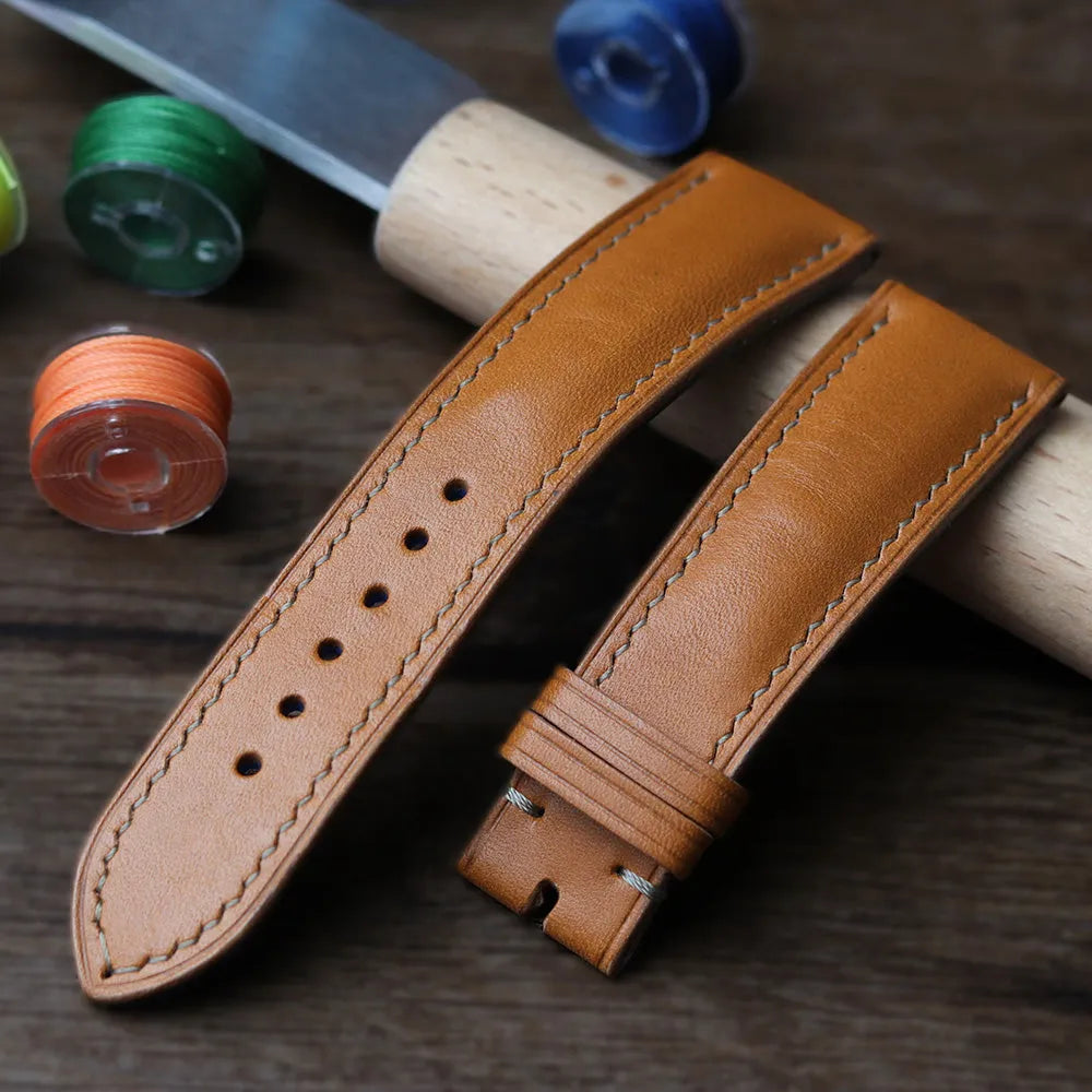 Rundleer 1,2 mm voor horlogebandjes - naturel – CraftPoint