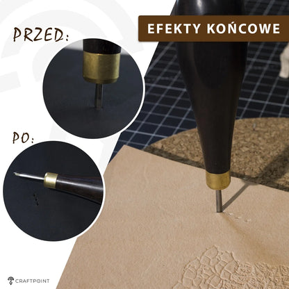 Priem voor leerbewerking 3 / 4 / 5 mm – CraftPoint
