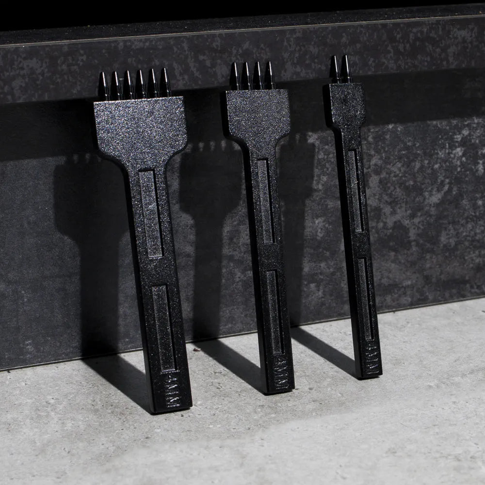 Leervorken voor stikgaten 4 mm - ronde gaten 1 mm – CraftPoint