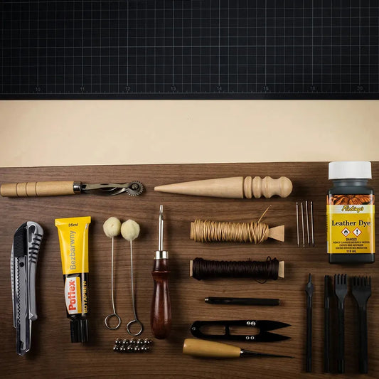 Starterset leerbewerking voor beginners – CraftPoint